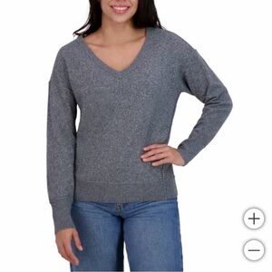 Lucky Brand Women’s V-Neck Sweater, S